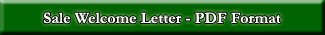 The Great American Miniature Donkey Sale Welcome Letter - PDF Format